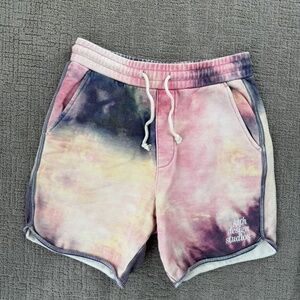 Kith Men's Tie Dye Jordan Short - Purple/Pink - Size XS
